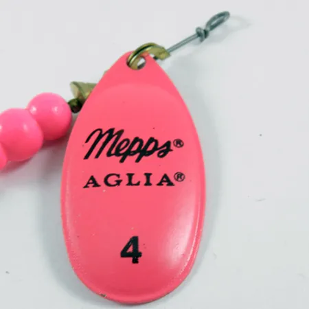 Mepps Aglia Hot Pink 4 Dressed (bucktail) Lippa, Roosa, 10g, #3099