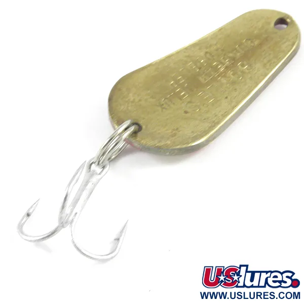 Boyle's Sunbeam Delux Wobbler Lusikka, Puna/Valko/Messinki, 9.5g, #3122