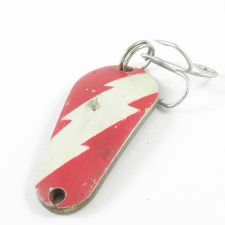 Boyle's Sunbeam Delux Wobbler Lusikka, Puna/Valko/Messinki, 9.5g, #3122