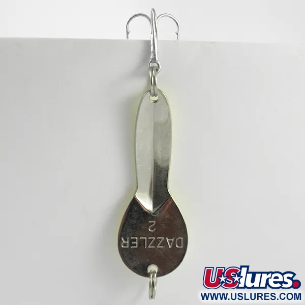 Acme Dazzler #2 Lusikka, Keltainen / Nikkeli, 7g, Vintage, #3143