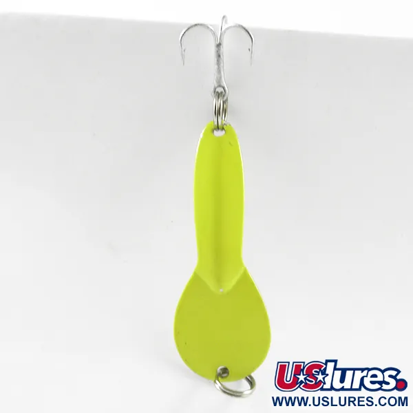 Acme Dazzler #2 Lusikka, Keltainen / Nikkeli, 7g, Vintage, #3143