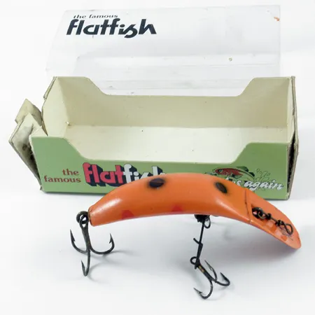 Helin Tackle FlatFish X5 Viehe, Punainen / Musta, 5,5g, Vintage, #3148