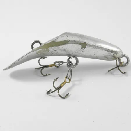 Worden's Lures Flatfish Viehe, Hopea, 4g, Banaaniprofiili, #3150
