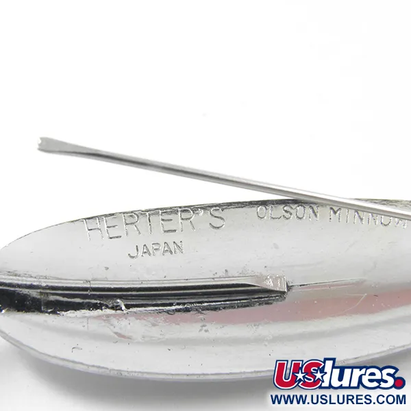 Herter's Olson Minnow Ruohikkolusikka, Nikkeli, 8,5g, #3167