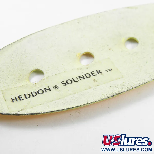 Heddon Sounder UV Uistelulusikka, Fluo UV Glow, 7,5g, Reikärakenne, #3194