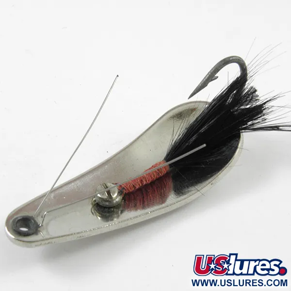 Vintage Weezel Rex Weedless Spoon, Nikkeli, 12,5g, Ruohosuoja, #3207