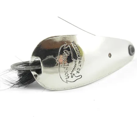 Vintage Weezel Rex Weedless Spoon, Nikkeli, 12,5g, Ruohosuoja, #3207