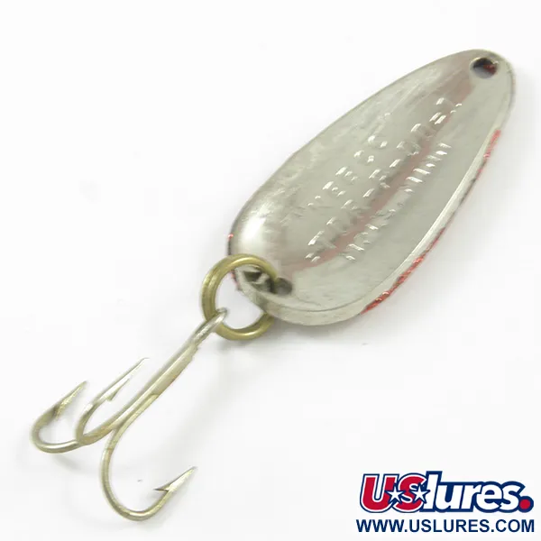 Nebco Tor-P-Do Lusikka, Vasaroitu hopea/punainen, 7g, #3208