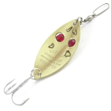 Hofschneider Red Eye junior Lusikka, Gold / Red Eyes, 11g, #3216