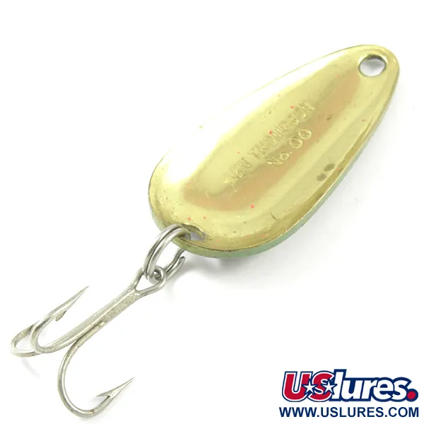 Len Thompson #00 Lusikkauistin, Vihreä/Musta/Messinki, 14g, #3217