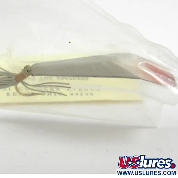 Weedless Barney Spoons Lusikka, Valkoinen / Punainen, 7g, #3227