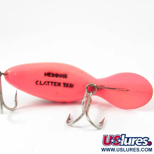 Heddon Tadpolly Clatter Tad Vaappu, Tiikeri Punainen / Musta, 10g, #3229