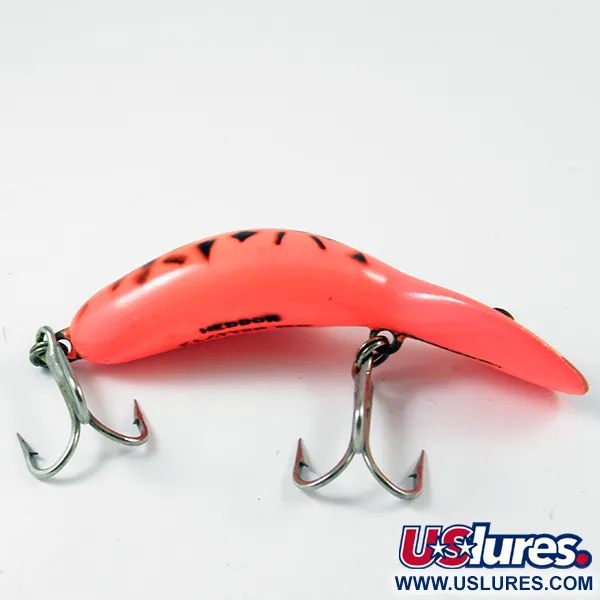 Heddon Tadpolly Clatter Tad Vaappu, Tiikeri Punainen / Musta, 10g, #3229