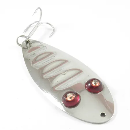 Paul Bunyan Ruby Spoon Lusikka, Nickel / Red Eyes, 25g, Lasisilmät, #3232