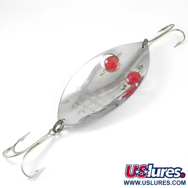 Hofschneider Red Eye Muskie Lusikka, Nikkeli, 70g, Punasilmä, #3234