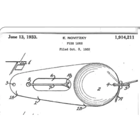 James Aitken Muskielure Lusikka, Nikkeli, 21g, Kalasiluetti, #11652