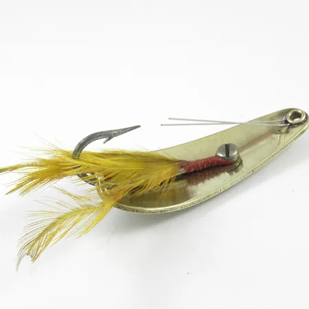 Weezel Rex Weedless Spoon Ruohikkolusikka, Messinki, 12.5g, Höyhen, #3237