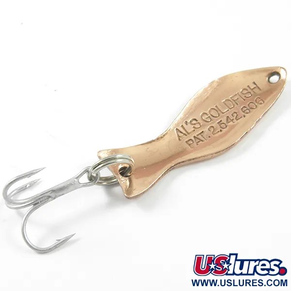 Al's Goldfish Lusikka, Kupari, 4.5g, Suomukuviointi, #3243