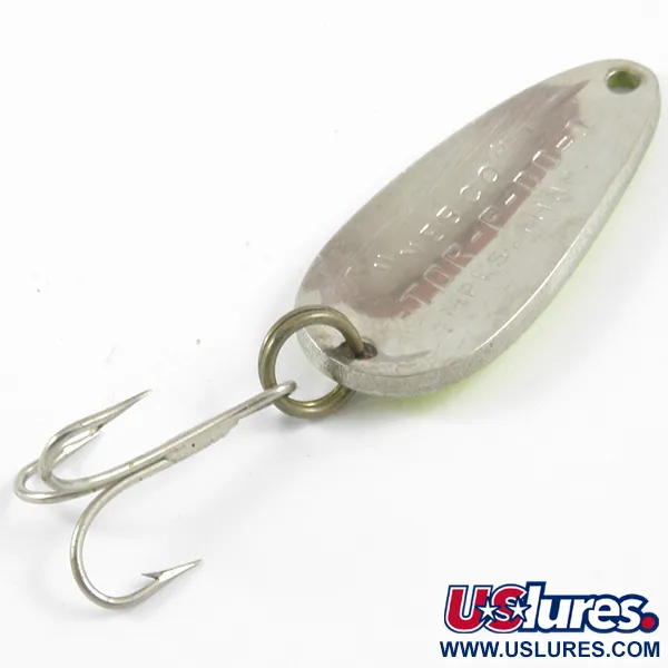 Nebco Tor-P-Do 1 Lusikka, Keltainen/Punainen/Nikkeli, 7g, Vintage, #3291