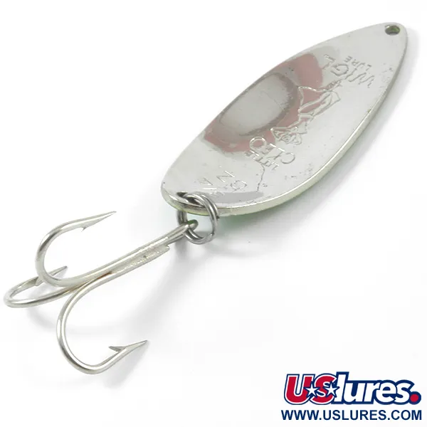 Seneca Little Cleo Lusikka, Vihreä/Nikkeli/Punainen, 21g, Hula Girl, #3325