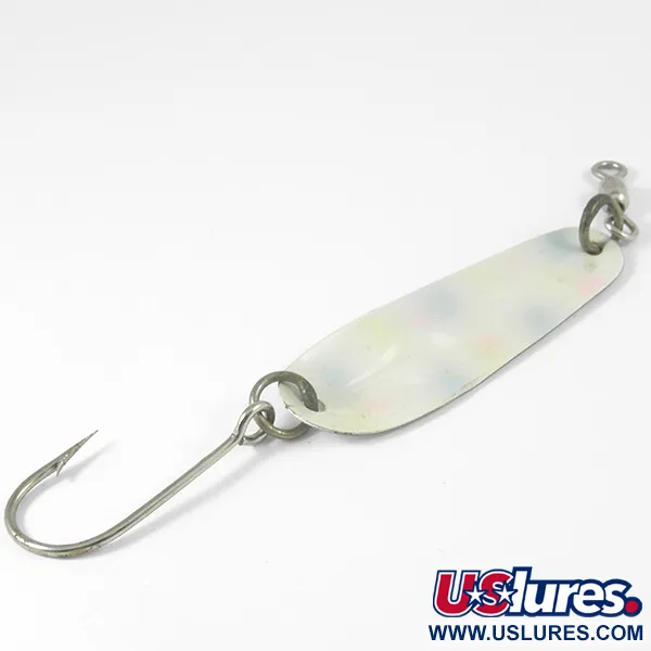 Luhr Jensen Tom Mack Lusikkauistin, Pearl, 8g, Siwash-koukku, #3339