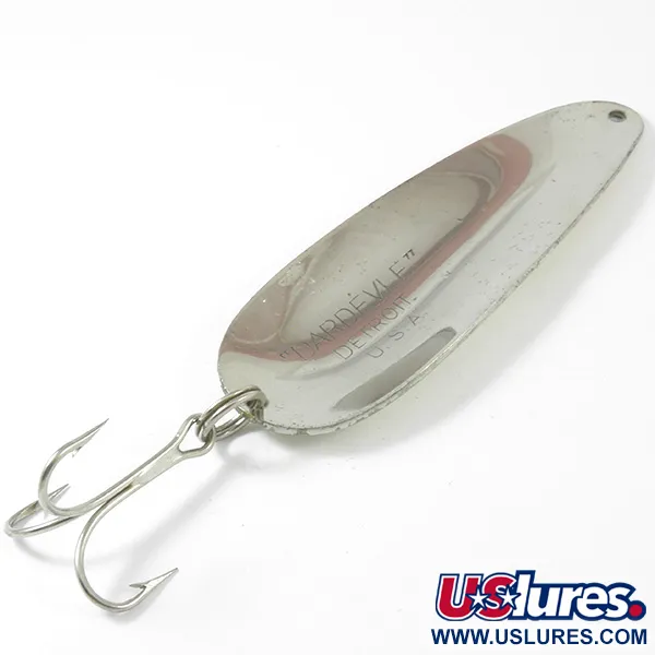 Eppinger Dardevle Lusikkauistin, Ivory/Nickel, 28g, Detroit-leima, #3344