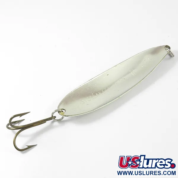 Sølvkroken Storlaksen Lusikka, Hopea, 15g, Meistetty logo, #3354