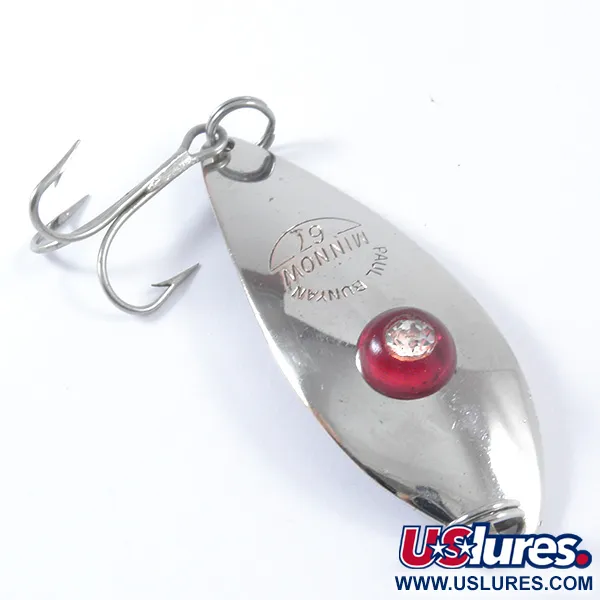 Paul Bunyan Minnow 67 Lusikka, Nickel / Red Eye, 12g, #3390
