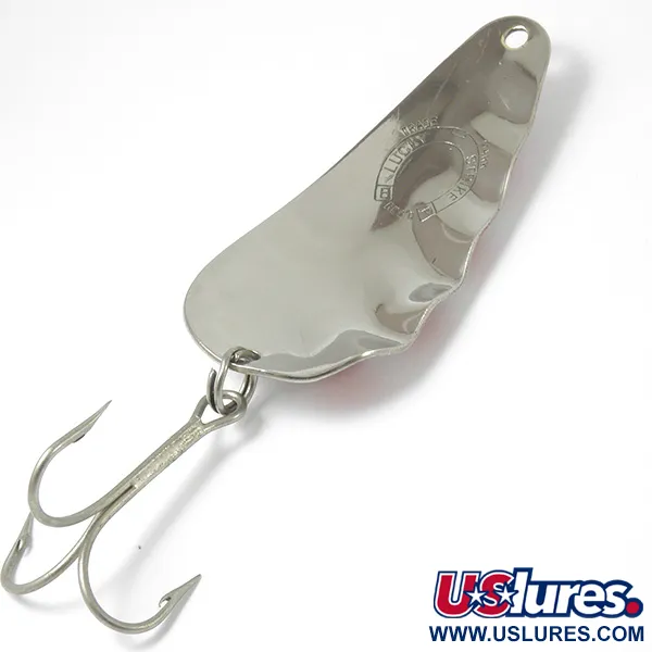 Lucky Strike Nickel Half Wave Lusikka, Nikkeli/Puna/Valko, 14g, #3400