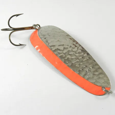 Acme Looter UV Lusikka, Vasaroitu hopea, 8g, UV-raita, #3428