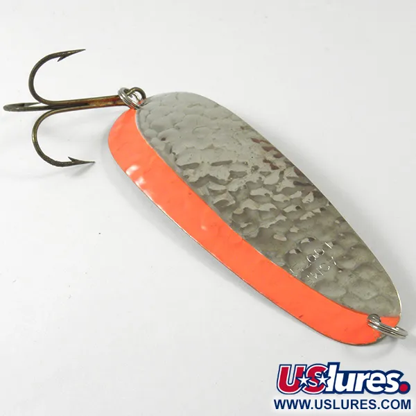 Acme Looter UV Lusikka, Vasaroitu hopea, 8g, UV-raita, #3428