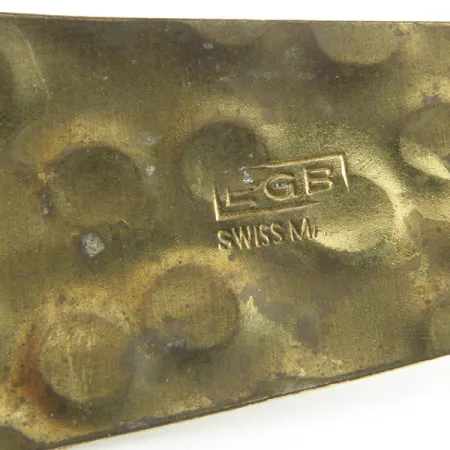 EGB Lusikka, Hopea/Messinki hopeoitu, 9g, käsin vasaroitu, #3429