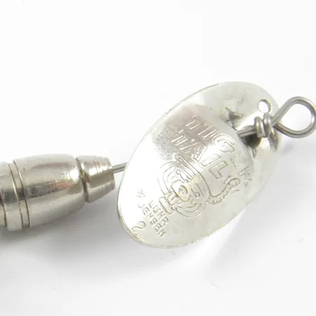 Luhr Jensen Tiger Tail Lippa, Nikkeli / Punainen, 3,6g, Höyhenet, #3464