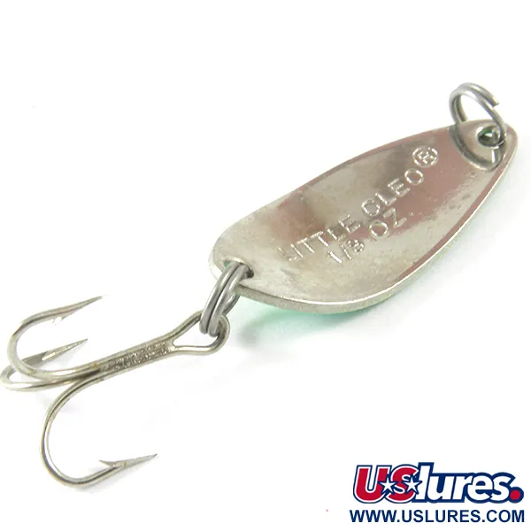 Lusikka Acme Little Cleo, Keltainen/Vihreä/Nikkeli, 4g, potkiva, #3482