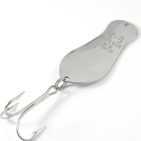 K-B Bait K-B Spoon 2 Lusikka, Nickel, 14g, Vintage USA, #3509