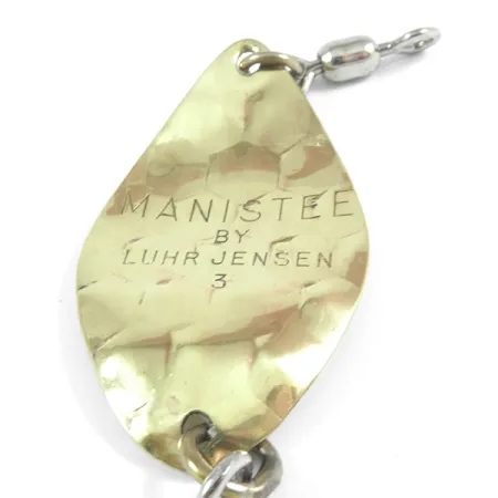 Luhr Jensen Manistee 3 Lusikka, Kulta, 9g, Vasaroitu, #3522