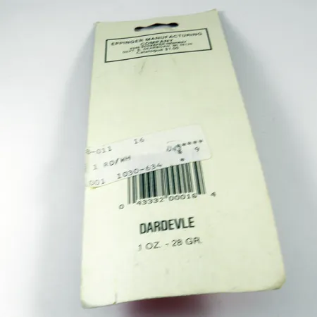 Eppinger Dardevle Lusikka, Puna/Valko/Nikkeli, 28g, Klassikko, #3538