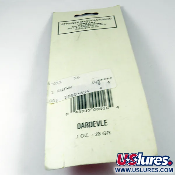 Eppinger Dardevle Lusikka, Puna/Valko/Nikkeli, 28g, Klassikko, #3538