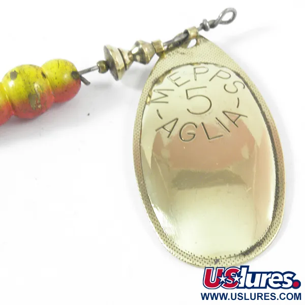 Mepps Aglia 5 Lippa, Messinki, 14g, Messinkilehti, #3587