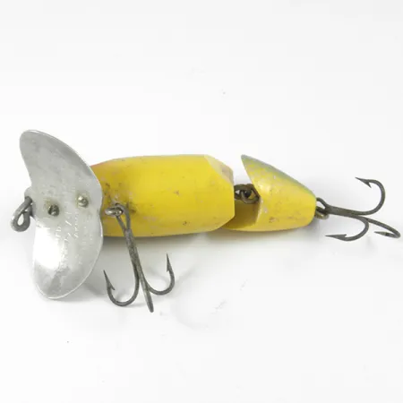 Fred Arbogast Jitterbug Jointed Pintaviehe, Ahven, 10g, Nivel, #3590