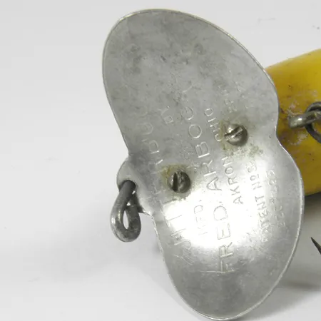 Fred Arbogast Jitterbug Jointed Pintaviehe, Ahven, 10g, Nivel, #3590