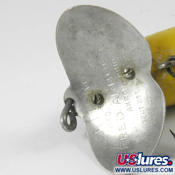 Fred Arbogast Jitterbug Jointed Pintaviehe, Ahven, 10g, Nivel, #3590