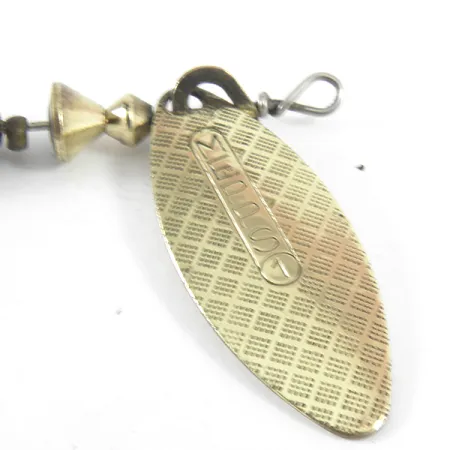 Mepps Aglia Long 1 Mino Lippa, Kulta, 6g, Pajunlehti, #3622