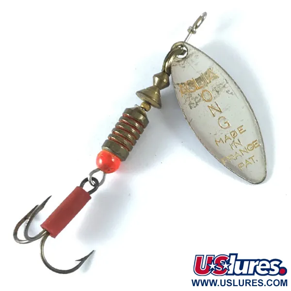 Mepps Aglia Long 2 Lippa, Nikkeli / Sininen, 7.4g, Pajunlehti, #3653