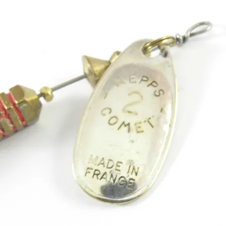 Mepps Combo Killer 2 Lippauistin, Hopea, 5.5g, UV-pyrstö, #3714