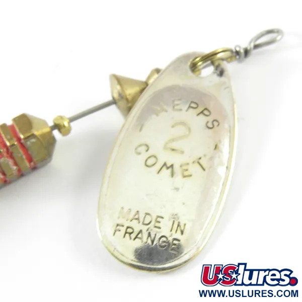 Mepps Combo Killer 2 Lippauistin, Hopea, 5.5g, UV-pyrstö, #3714