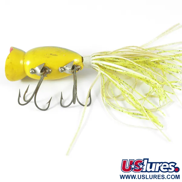 Fred Arbogast Hula Popper, Tiger, 14g, Kumihame, #3721