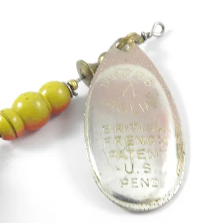 Mepps Aglia 4 dressed Lippa, Hopea, 10g, Oravankarva, #3742