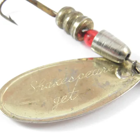 Shakespeare Jet Spinner, Kulta / Punainen, 12g, Lippa-uistin, #3745