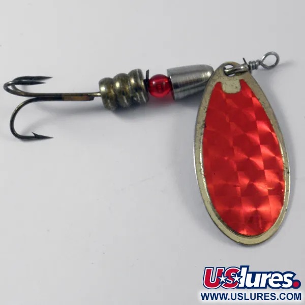 Shakespeare Jet Spinner, Kulta / Punainen, 12g, Lippa-uistin, #3745